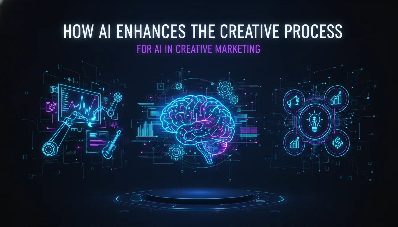 Concept illustration for How AI Enhances the Creative Process