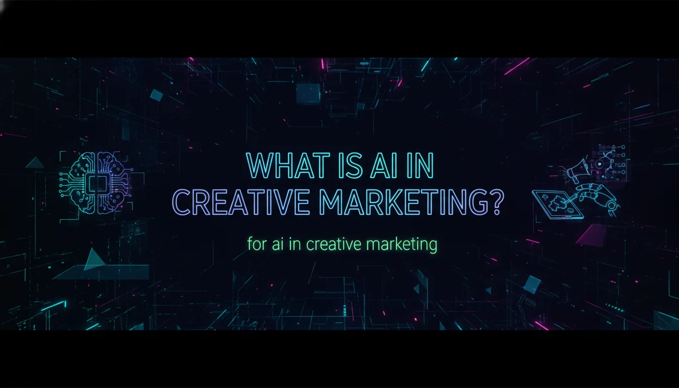 Illustration of What Is AI in Creative Marketing?