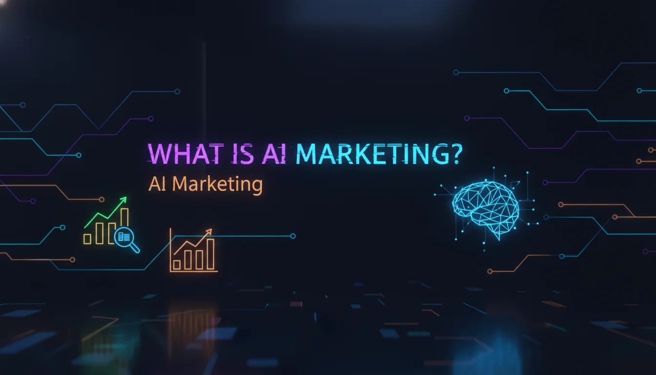 Illustration of What is AI Marketing?