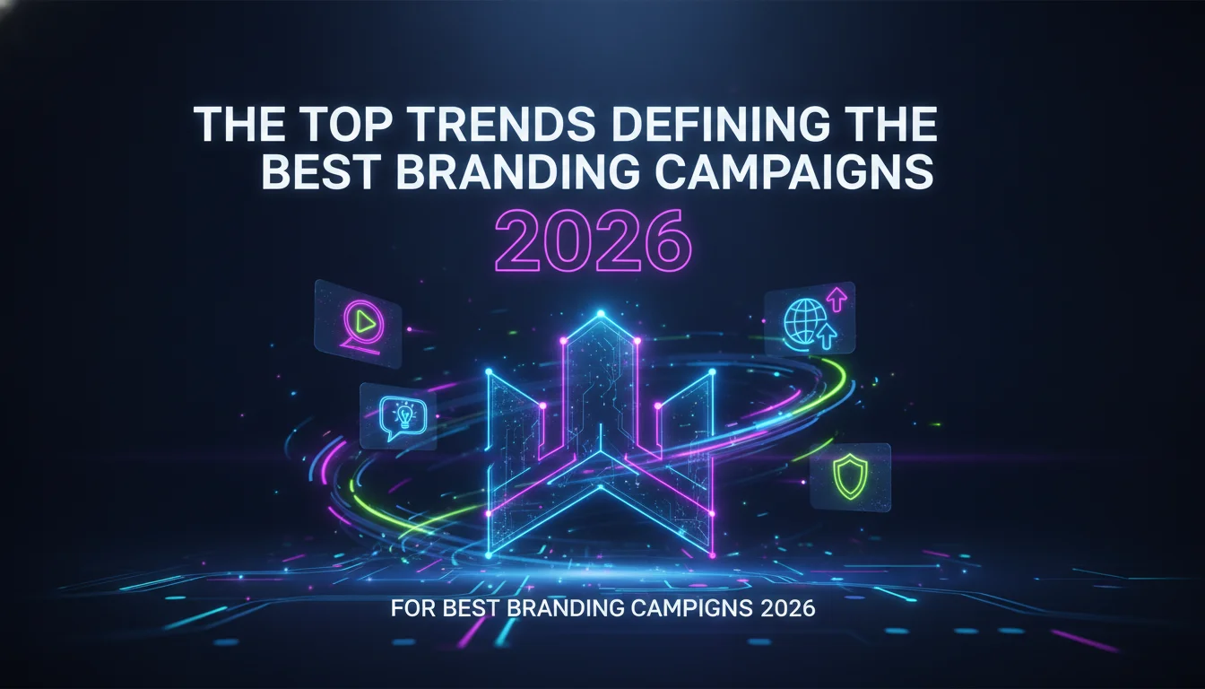 The Top Trends Defining the Best Branding Campaigns 2026 — illustrated overview
