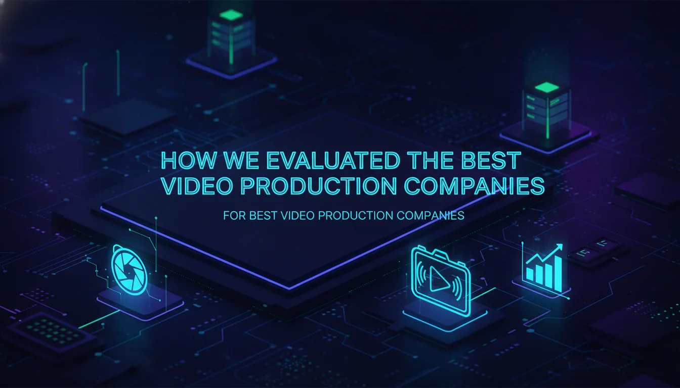 Visual guide to How We Evaluated the Best Video Production Companies