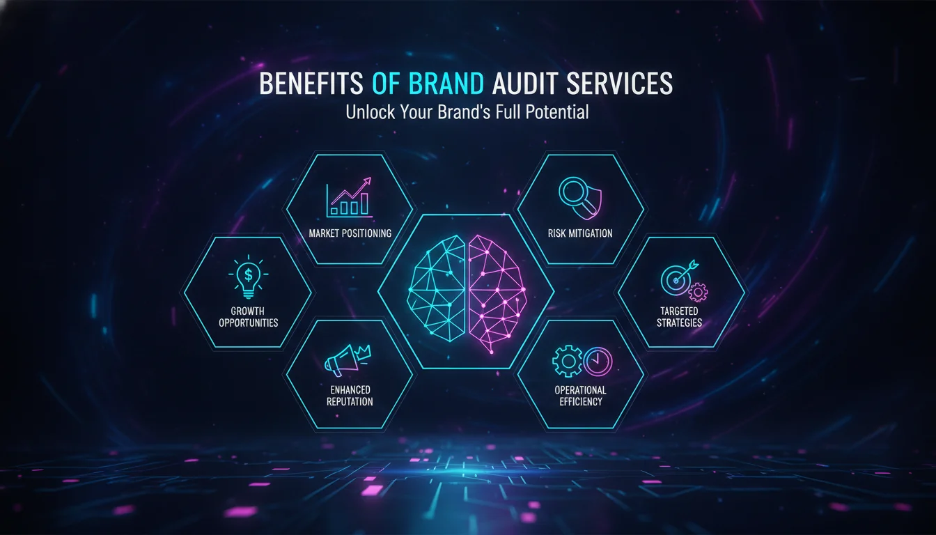 Concept illustration for Benefits of Brand Audit Services