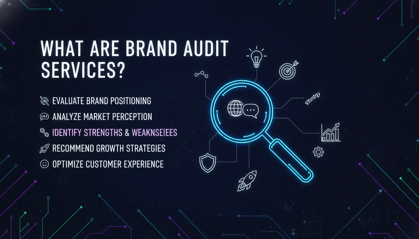 Illustration of What Are Brand Audit Services?