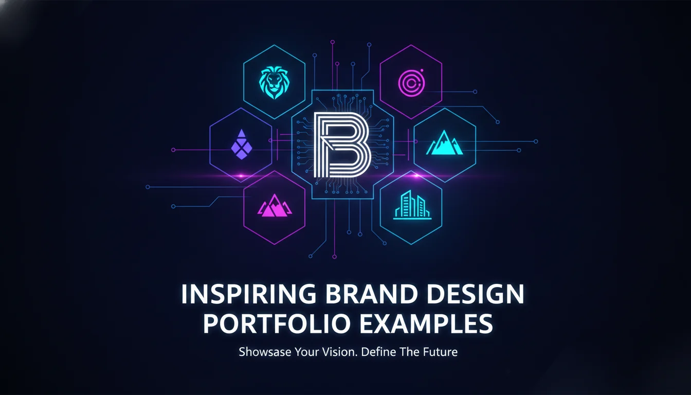 Concept illustration for Inspiring Brand Design Portfolio Examples