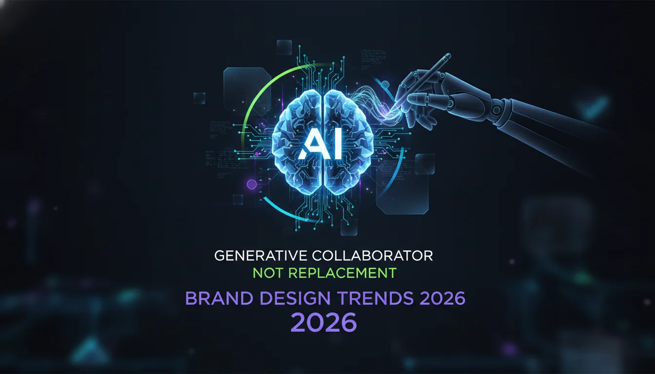 Concept illustration for AI as Generative Collaborator, Not Replacement
