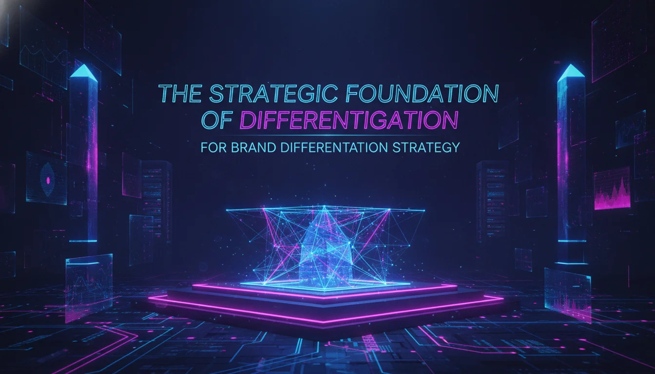 The Strategic Foundation of Differentiation — illustrated overview