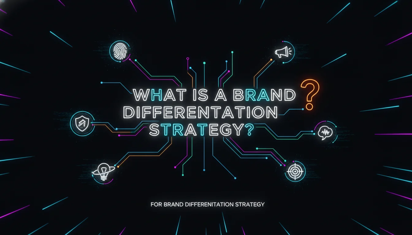 Illustration of What Is a Brand Differentiation Strategy?