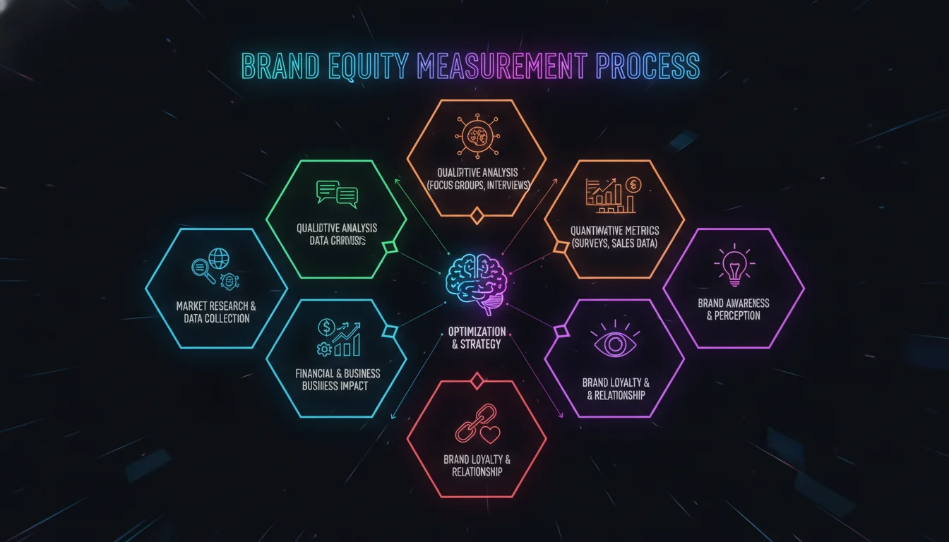 Visual guide to Step-by-Step Brand Equity Measurement Process