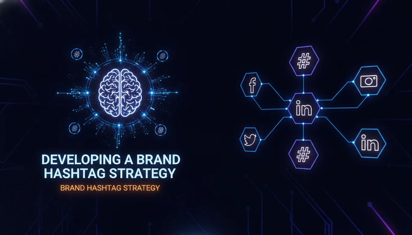 Visual guide to Developing a Brand Hashtag Strategy