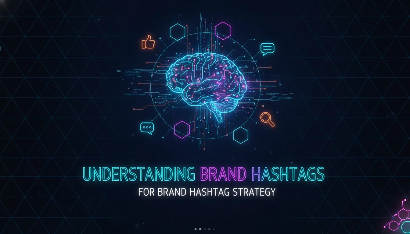 Illustration of Understanding Brand Hashtags