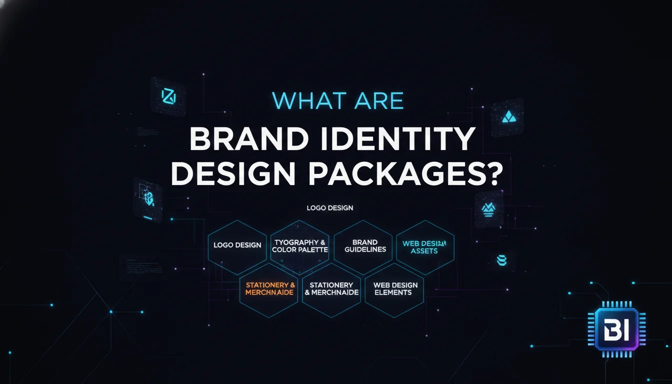 Illustration of What Are Brand Identity Design Packages?