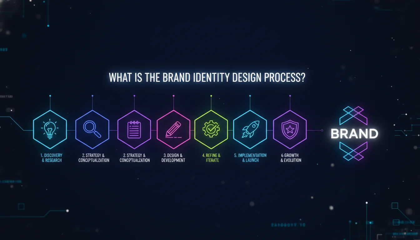 Illustration of What Is the Brand Identity Design Process?