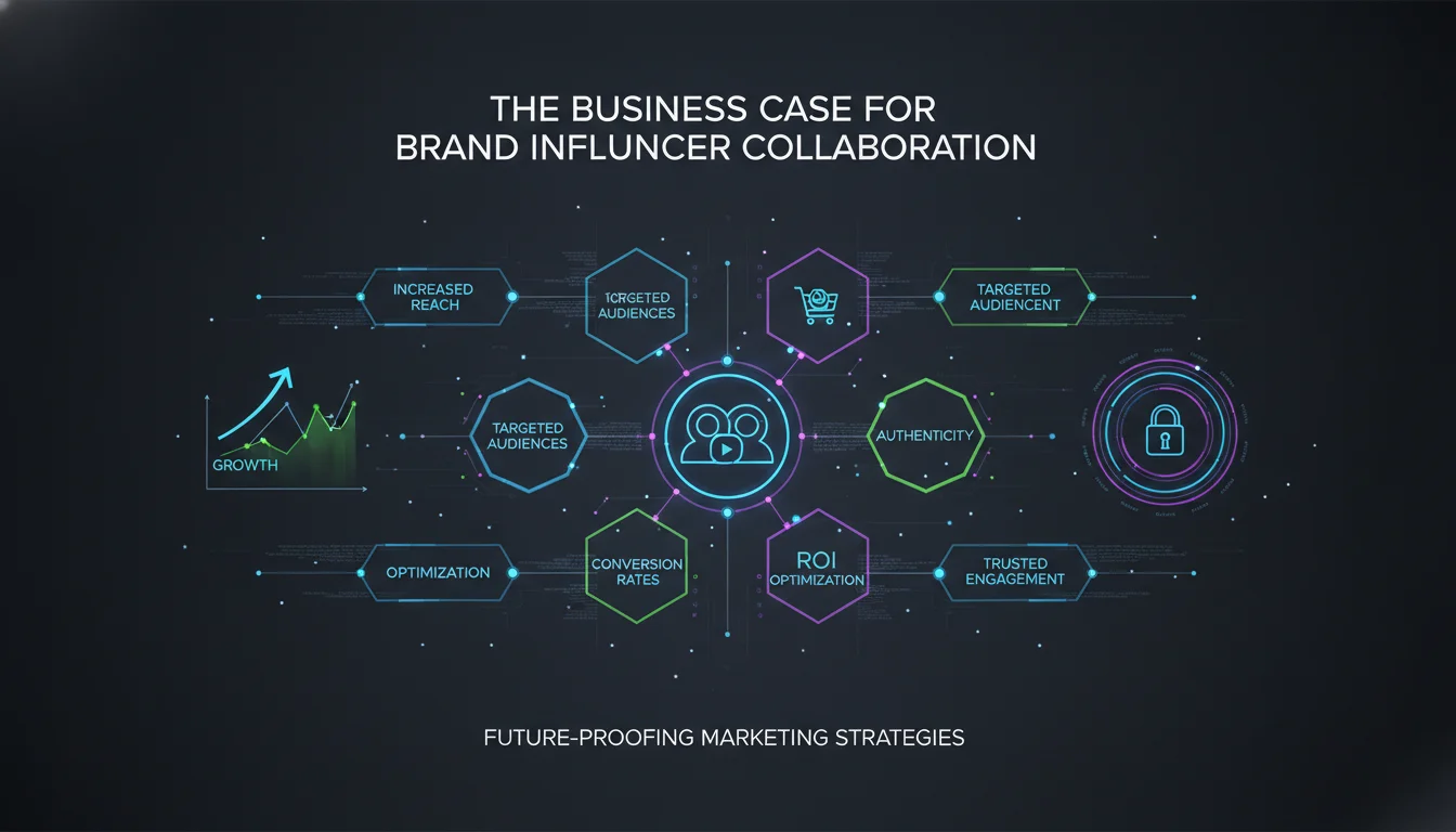 The Business Case for Brand Influencer Collaboration — illustrated overview