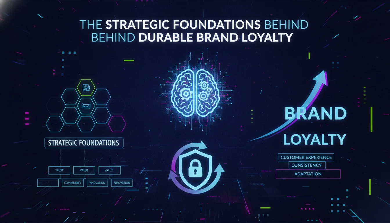 The Strategic Foundations Behind Durable Brand Loyalty — illustrated overview