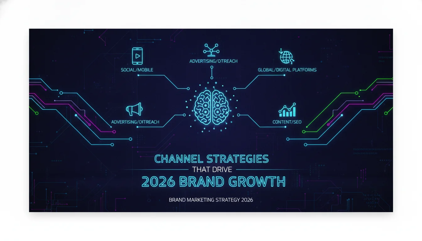 Concept illustration for Channel Strategies That Drive 2026 Brand Growth