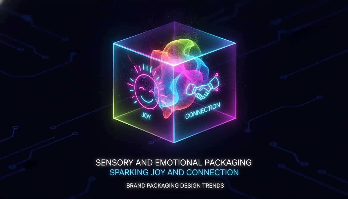 Visual guide to Sensory and Emotional Packaging: Sparking Joy and Connection