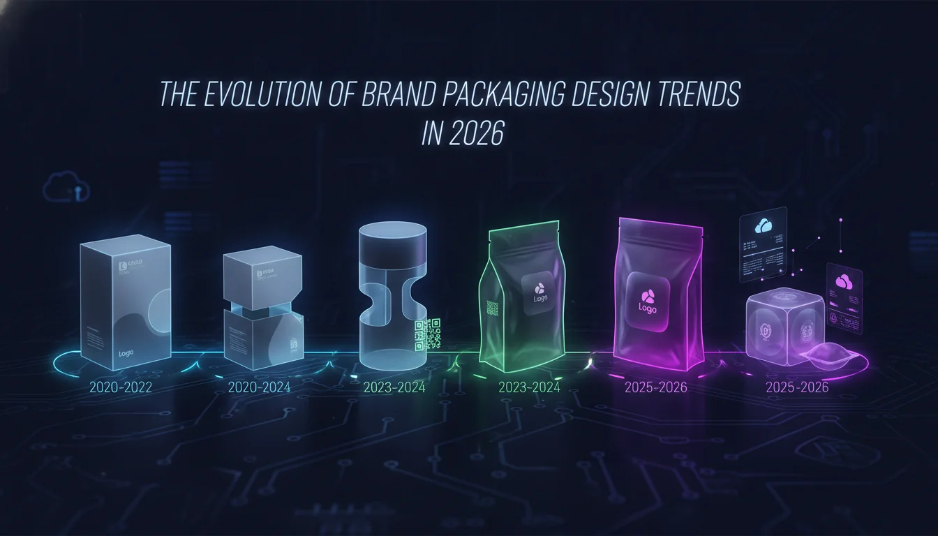 The Evolution of Brand Packaging Design Trends in 2026 — illustrated overview