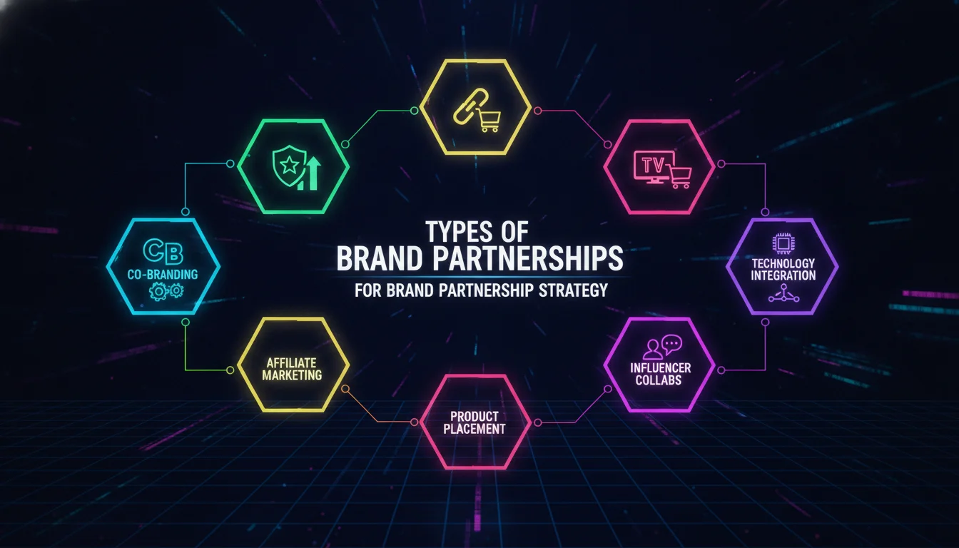 Visual guide to Types of Brand Partnerships