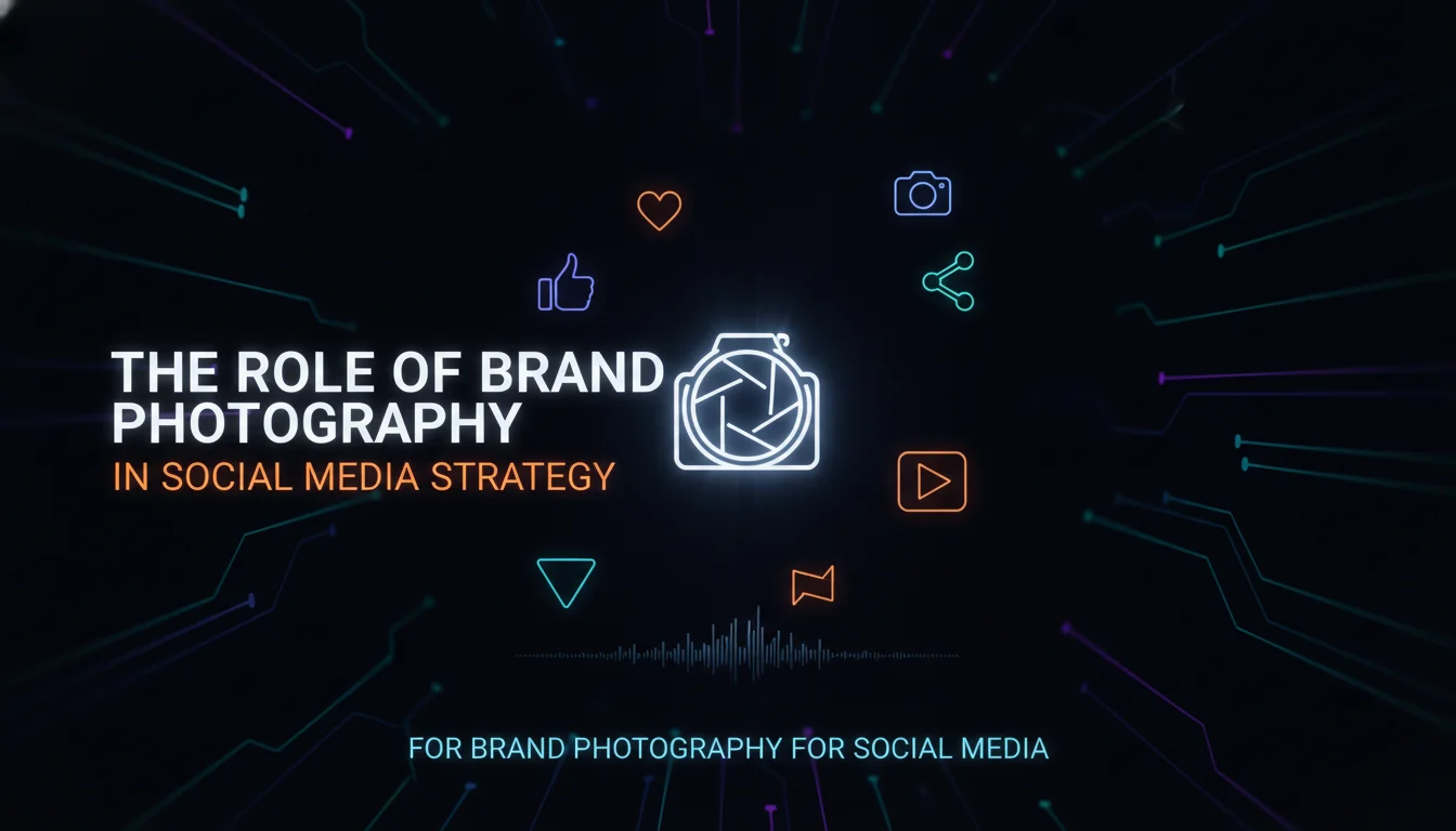 Visual guide to The Role of Brand Photography in Social Media Strategy
