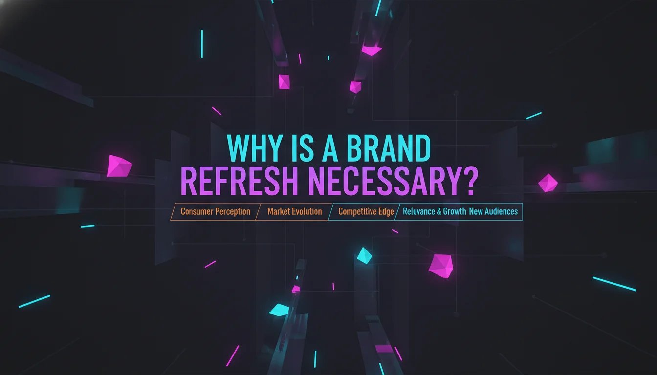 Why is a Brand Refresh Necessary? — illustrated overview