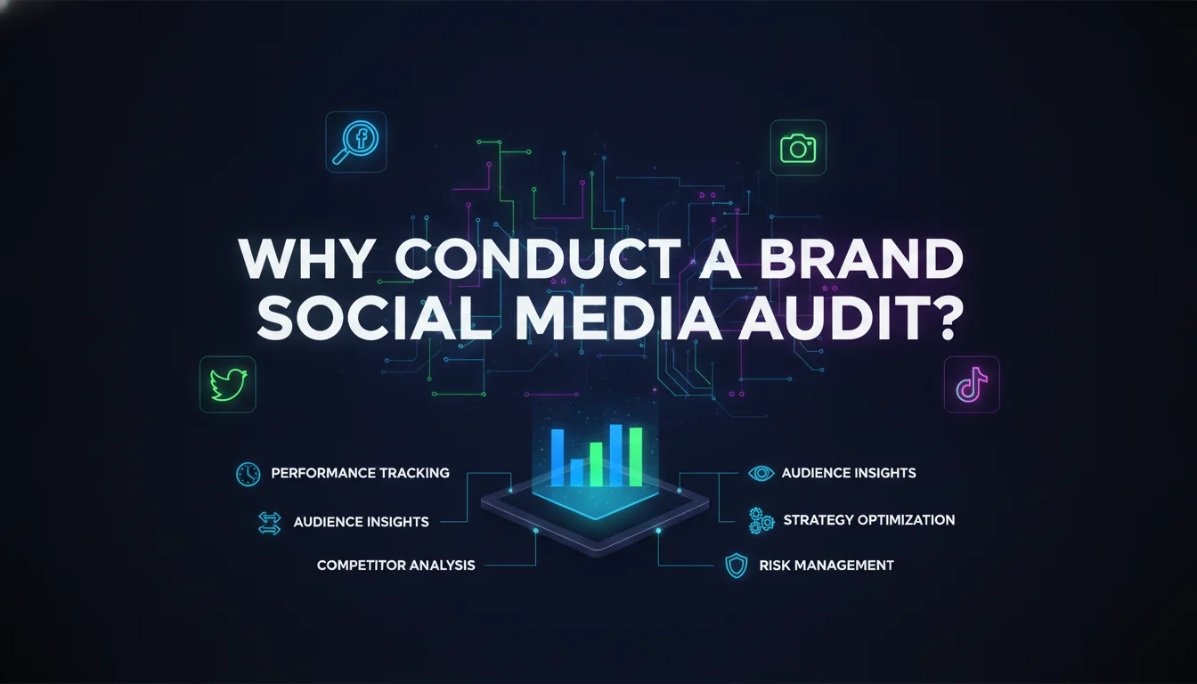 Illustration of Why Conduct a Brand Social Media Audit?