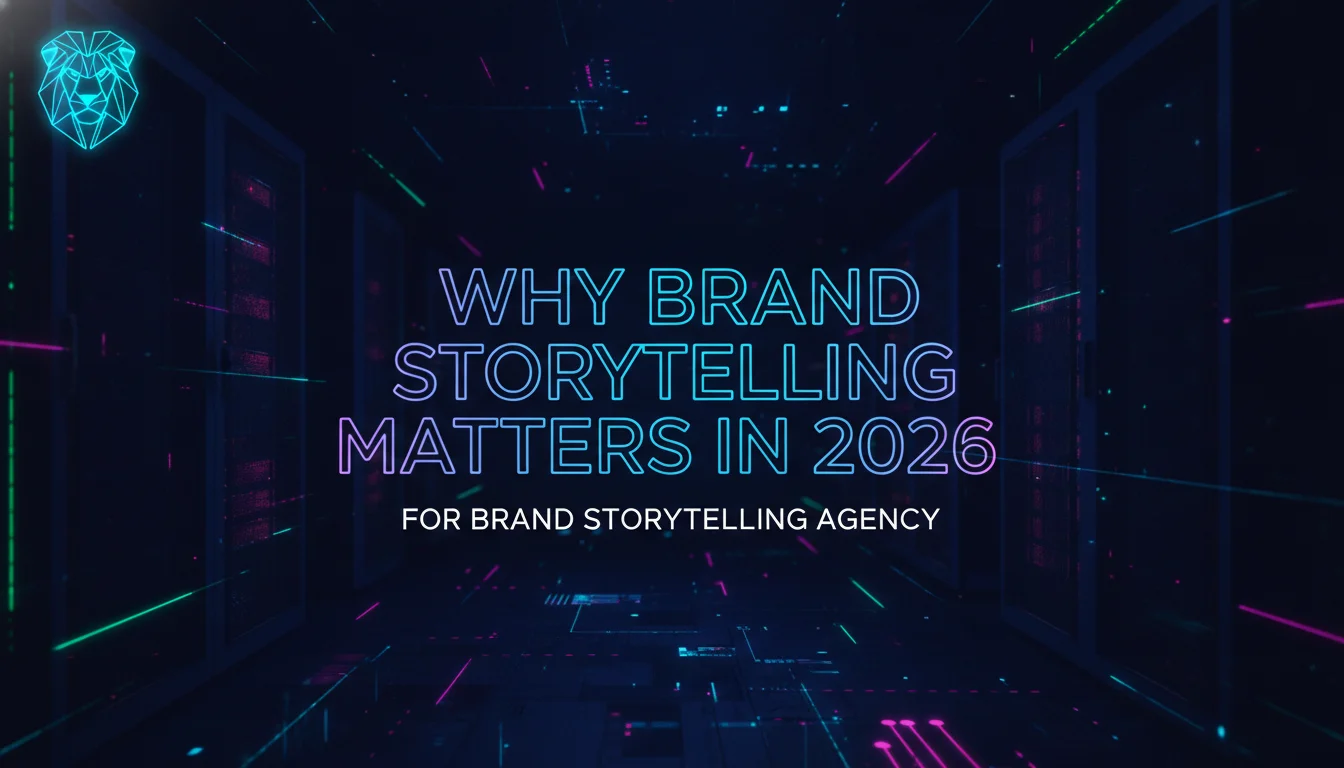 Why Brand Storytelling Matters in 2026 — illustrated overview