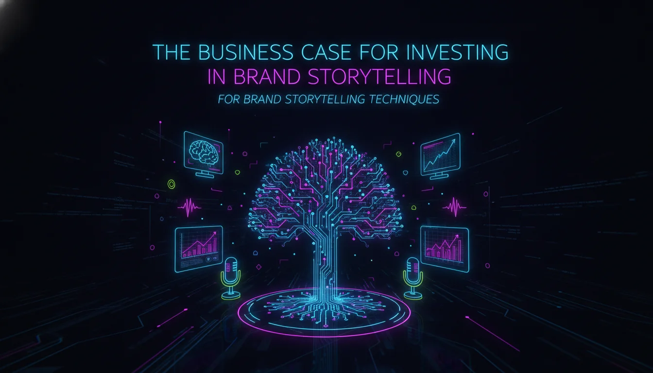 The Business Case for Investing in Brand Storytelling — illustrated overview