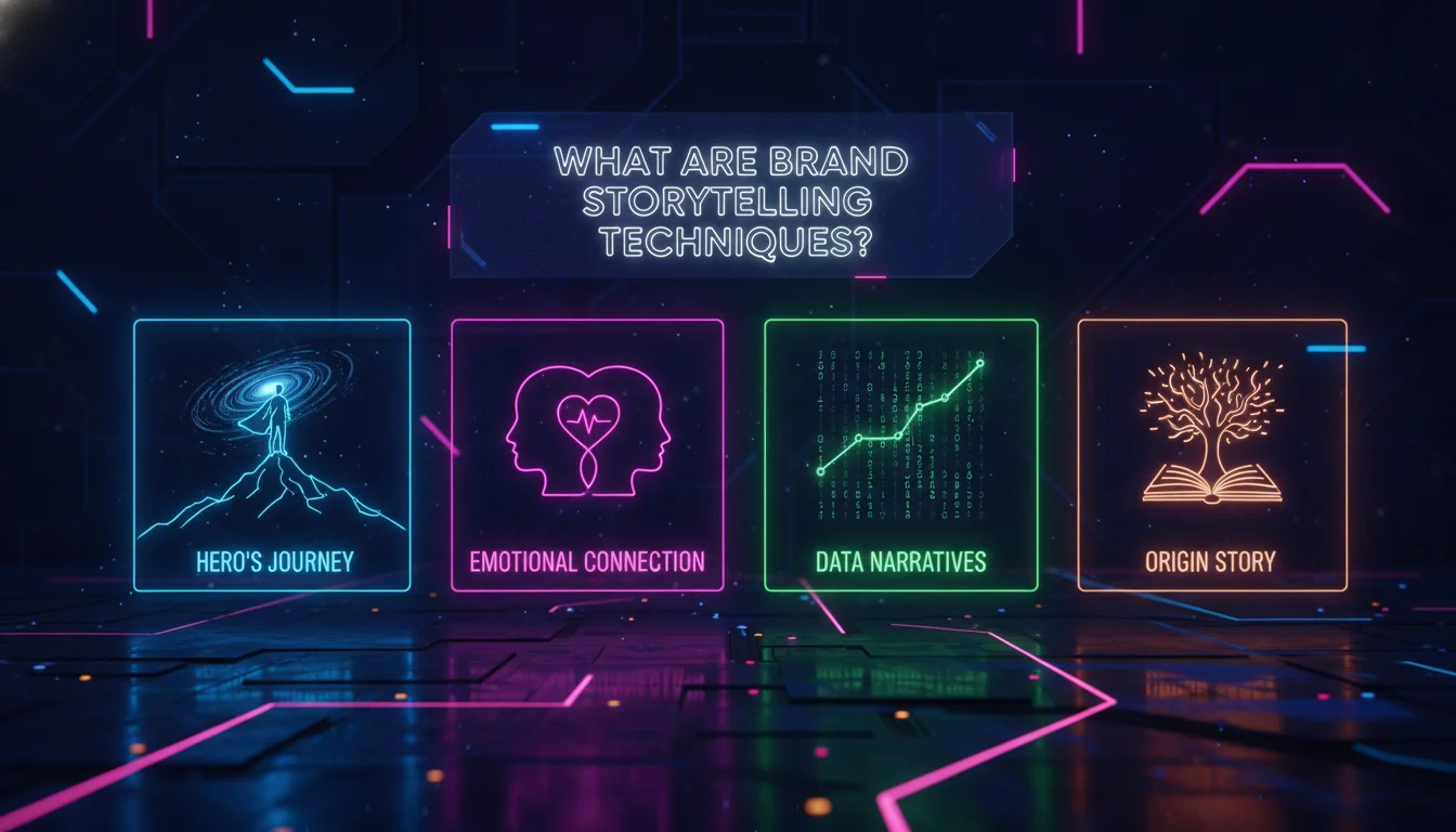 Illustration of What Are Brand Storytelling Techniques?