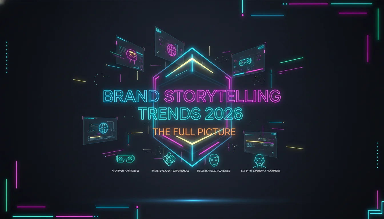 Brand Storytelling Trends 2026: The Full Picture — illustrated overview