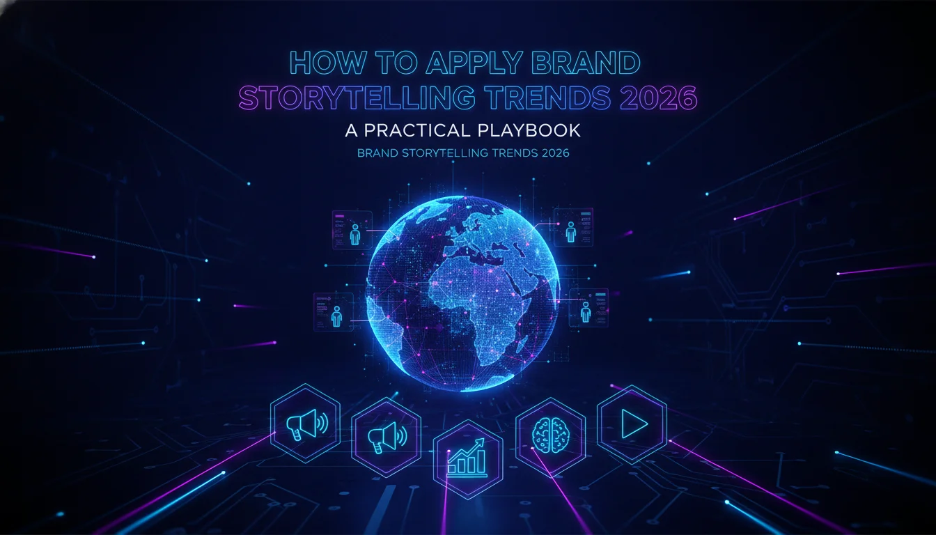 Concept illustration for How to Apply Brand Storytelling Trends 2026: A Practical Playbook