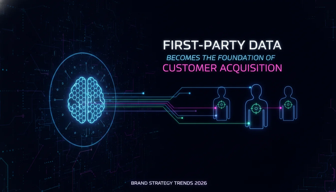 Concept illustration for First-Party Data Becomes the Foundation of Customer Acquisition