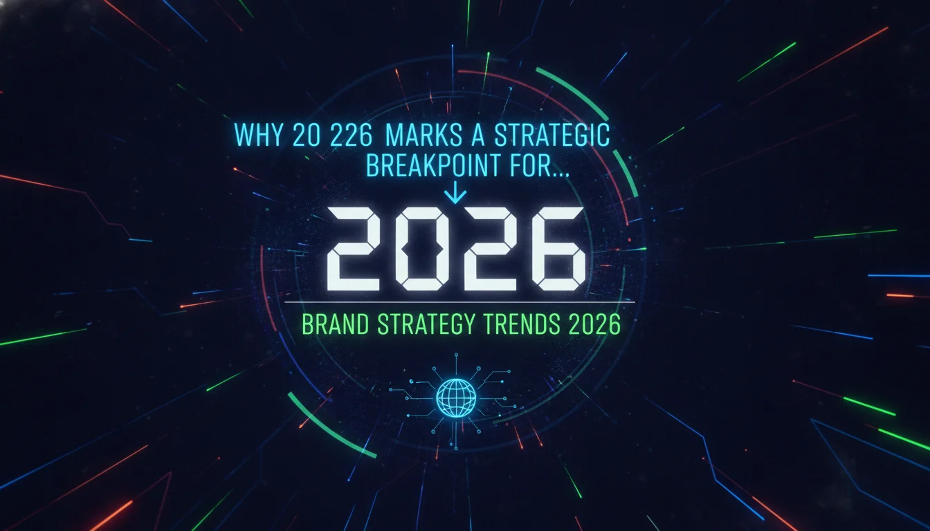 Illustration of Why 2026 Marks a Strategic Breakpoint