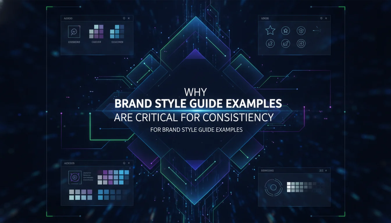 Visual guide to Why Brand Style Guide Examples Are Critical for Consistency