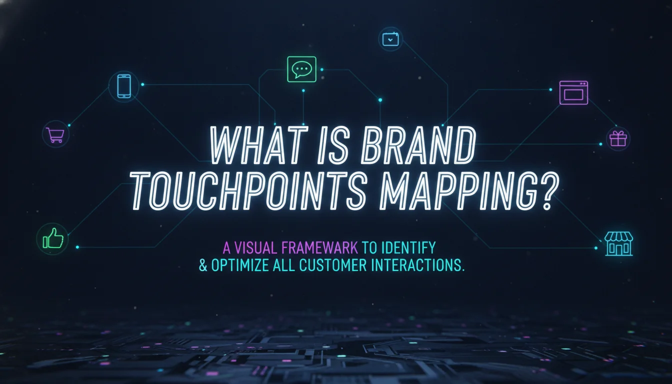 Illustration of What is Brand Touchpoints Mapping?