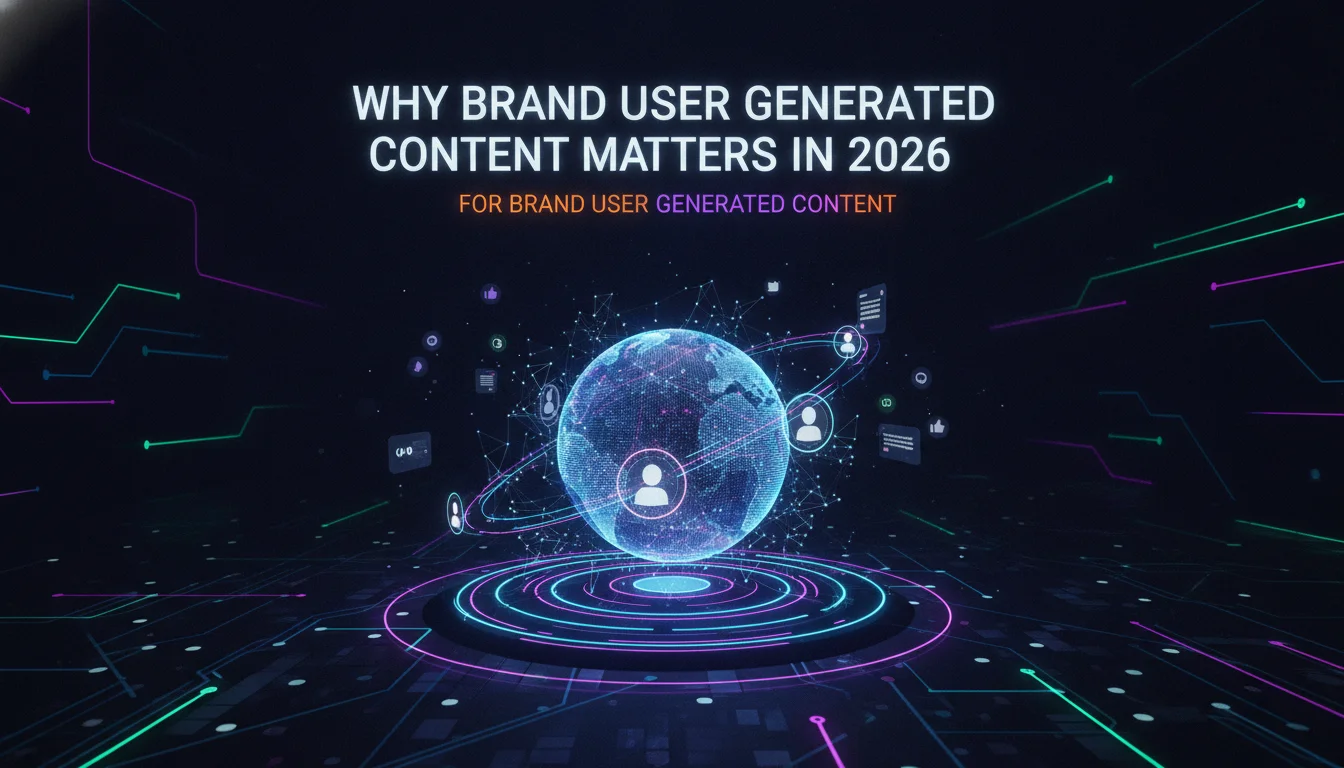 Why Brand User Generated Content Matters in 2026 — illustrated overview