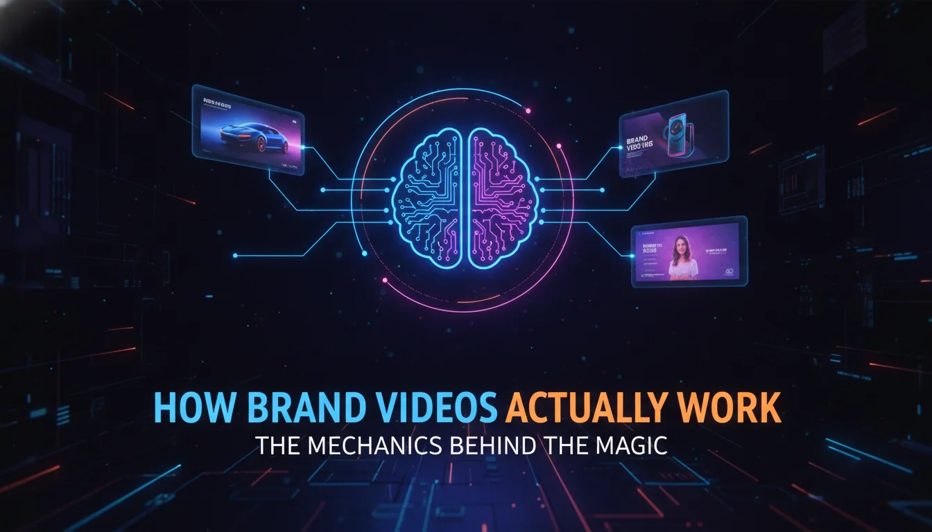 Concept illustration for How Brand Videos Actually Work: The Mechanics Behind the Magic