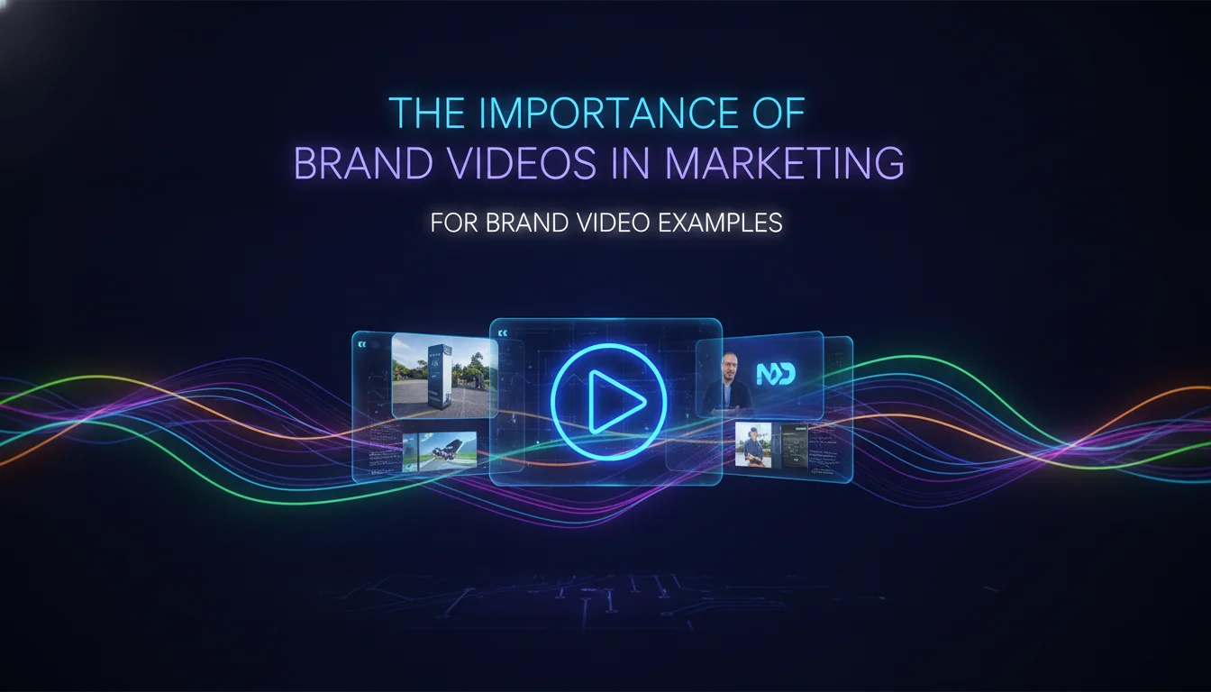 Illustration of The Importance of Brand Videos in Marketing