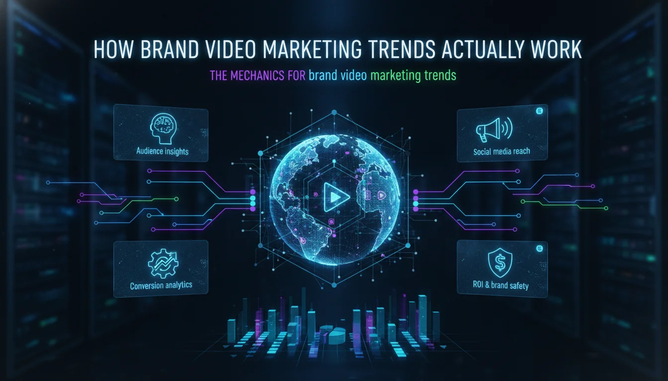 Concept illustration for How Brand Video Marketing Trends Actually Work: The Mechanics