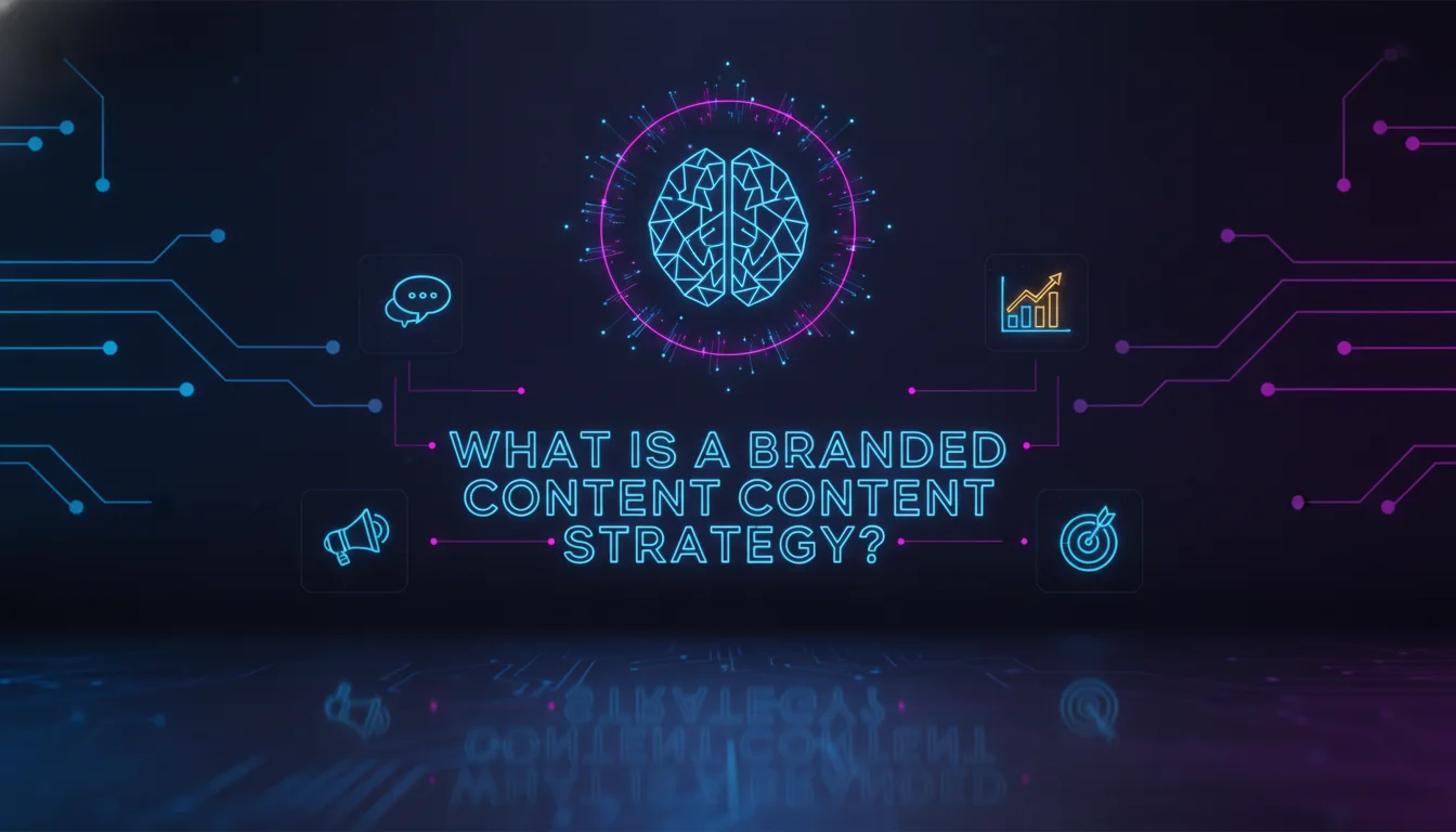 Illustration of What Is a Branded Content Strategy?