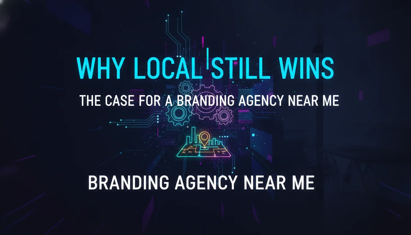 Why Local Still Wins: The Case for a Branding Agency Near Me — illustrated overview