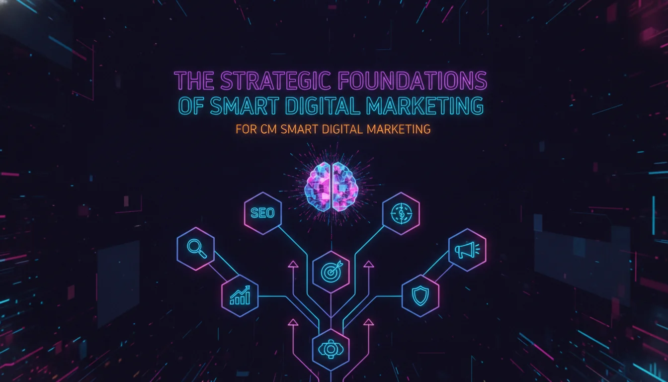 The Strategic Foundations of Smart Digital Marketing — illustrated overview