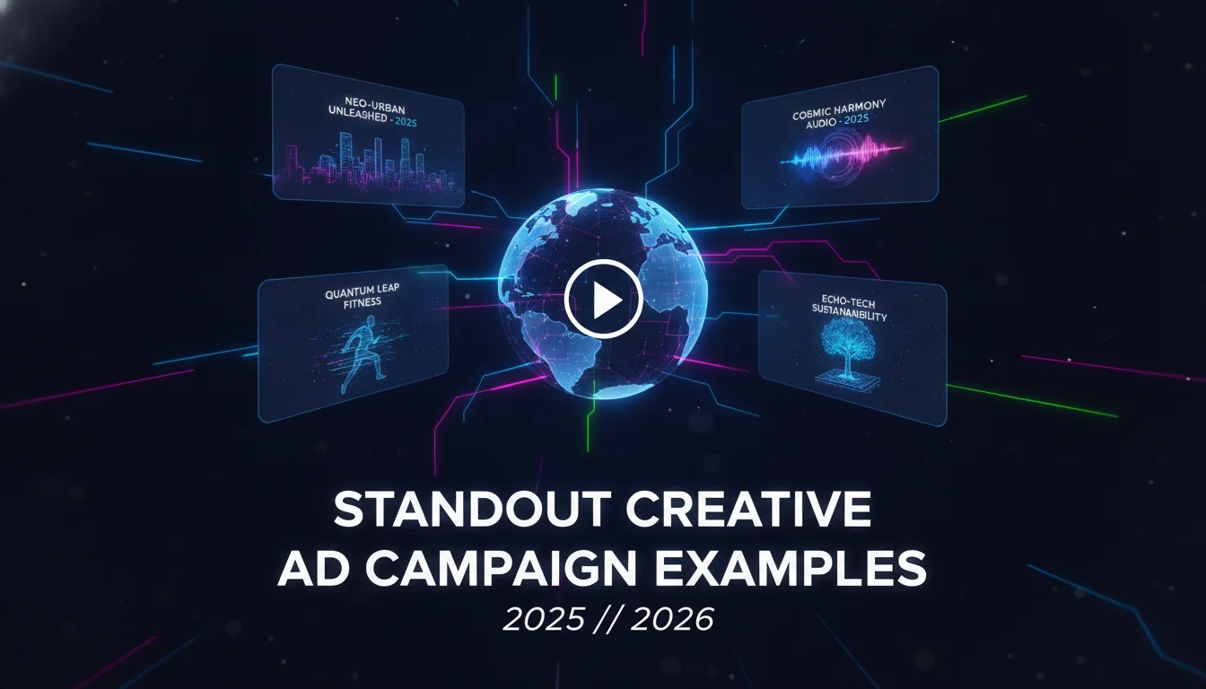 Visual guide to Standout Creative Ad Campaign Examples from 2025 and 2026