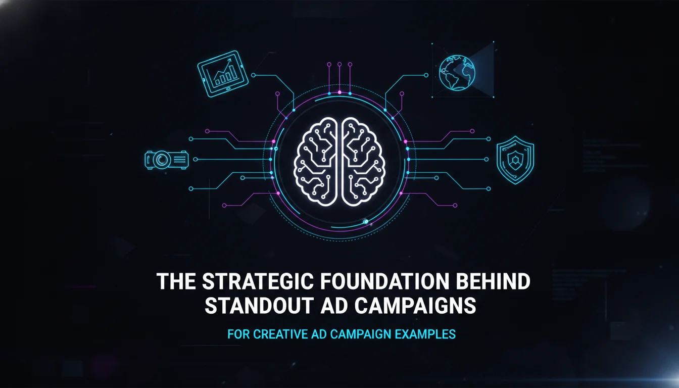 Illustration of The Strategic Foundation Behind Standout Ad Campaigns
