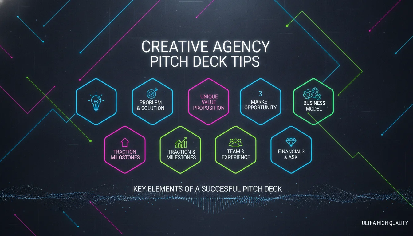 Visual guide to Key Elements of a Successful Pitch Deck