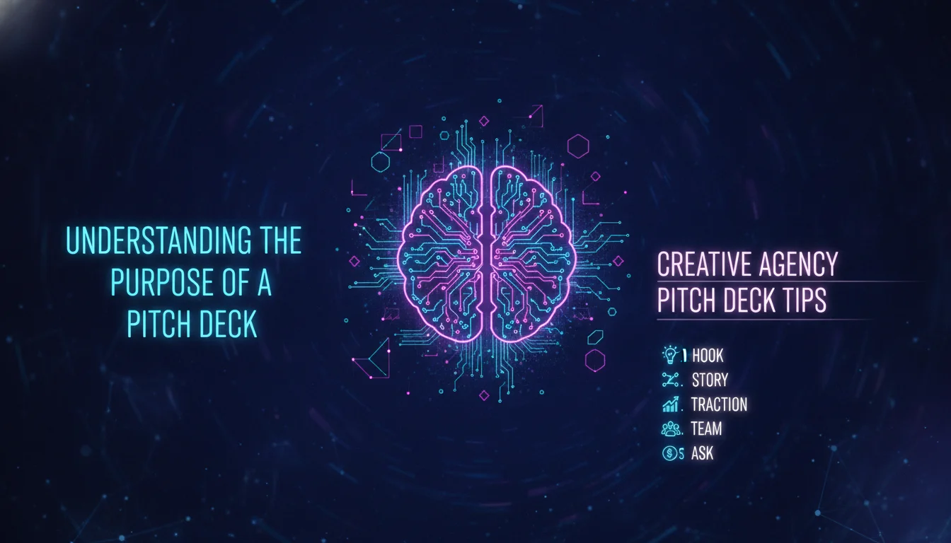 Illustration of Understanding the Purpose of a Pitch Deck