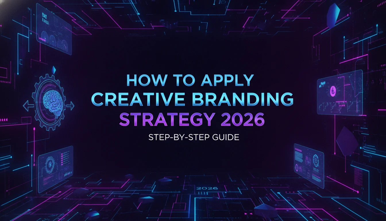 Concept illustration for How to Apply Creative Branding Strategy 2026: Step-by-Step