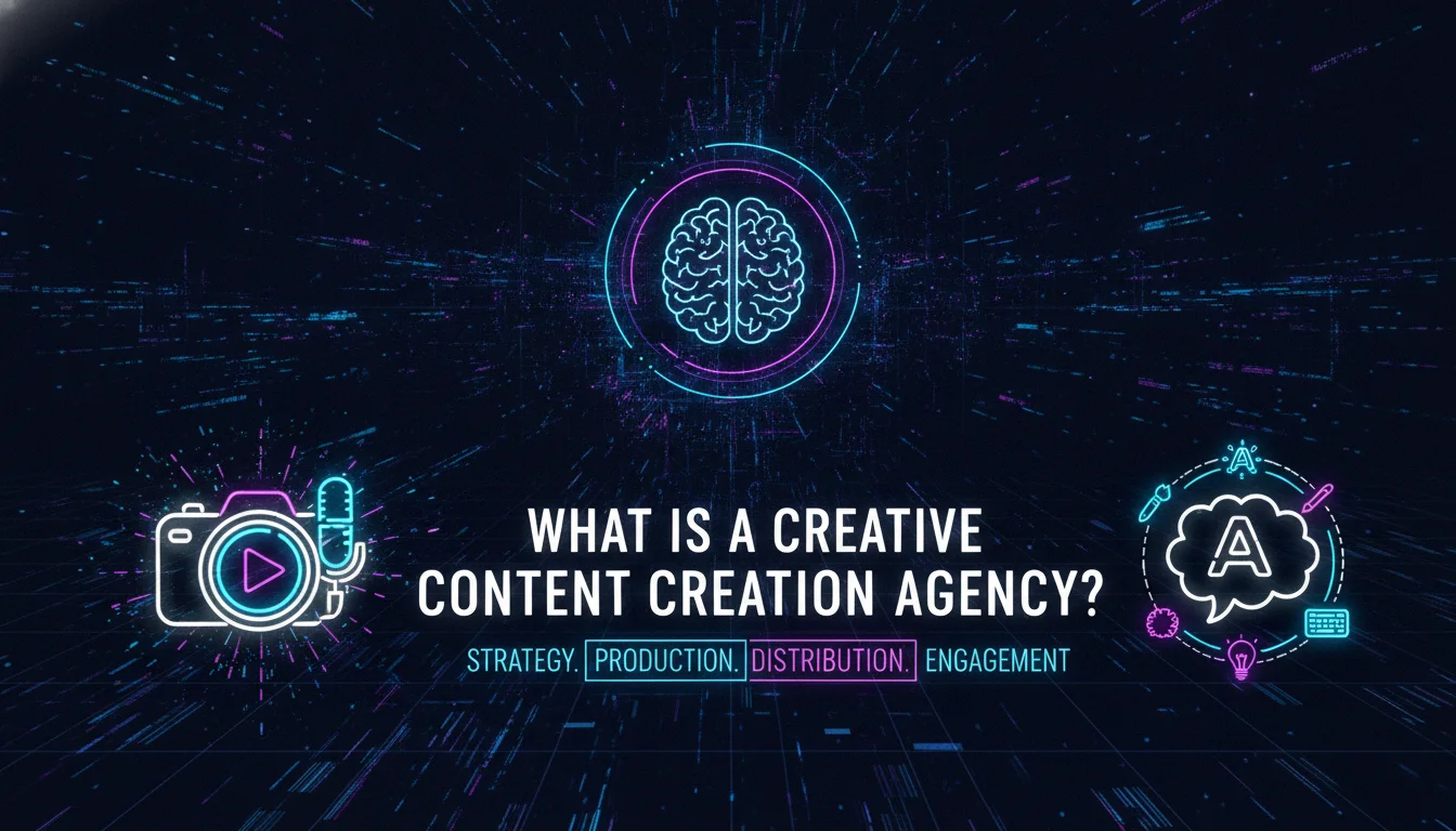 Illustration of What Is a Creative Content Creation Agency?