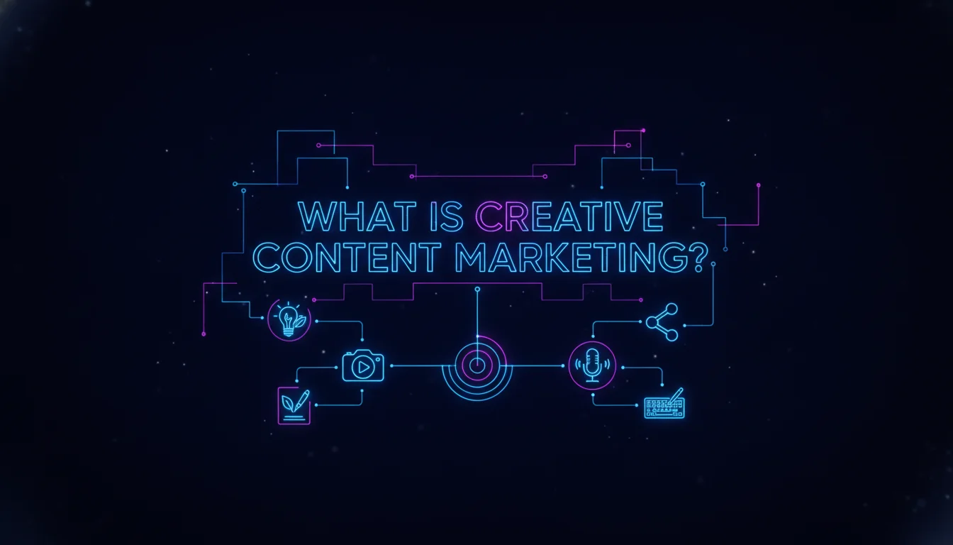Illustration of What is Creative Content Marketing?
