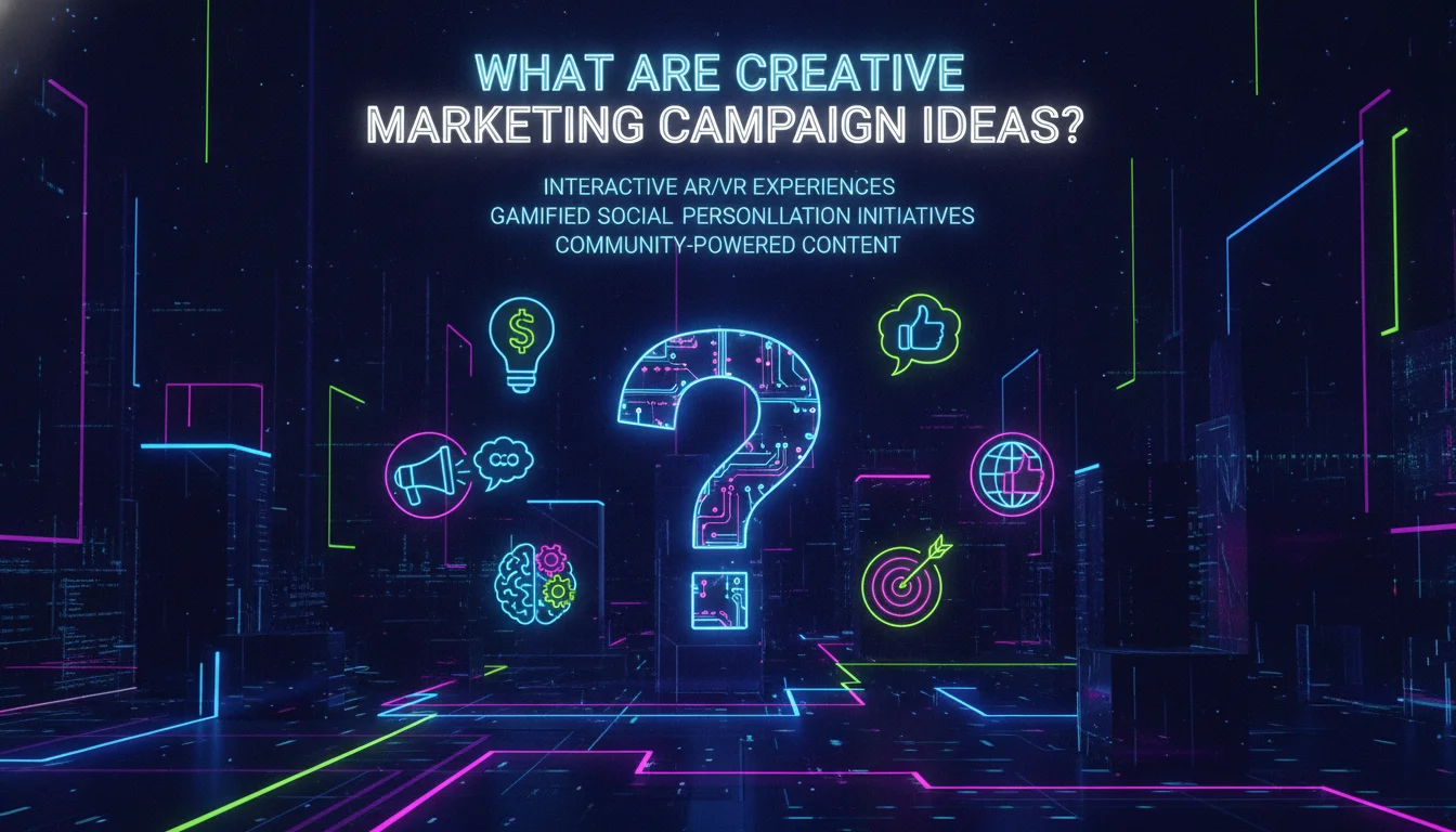 Illustration of What Are Creative Marketing Campaign Ideas?