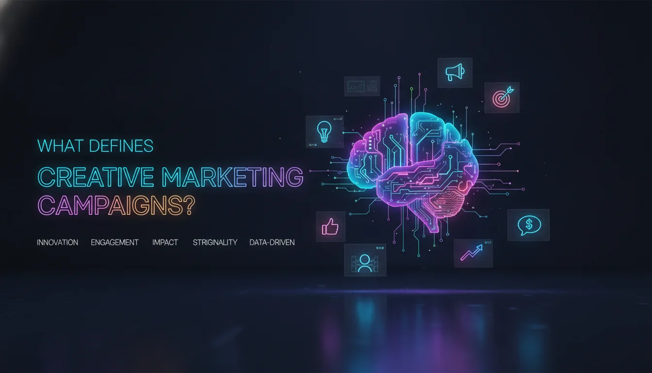 Illustration of What Defines Creative Marketing Campaigns?